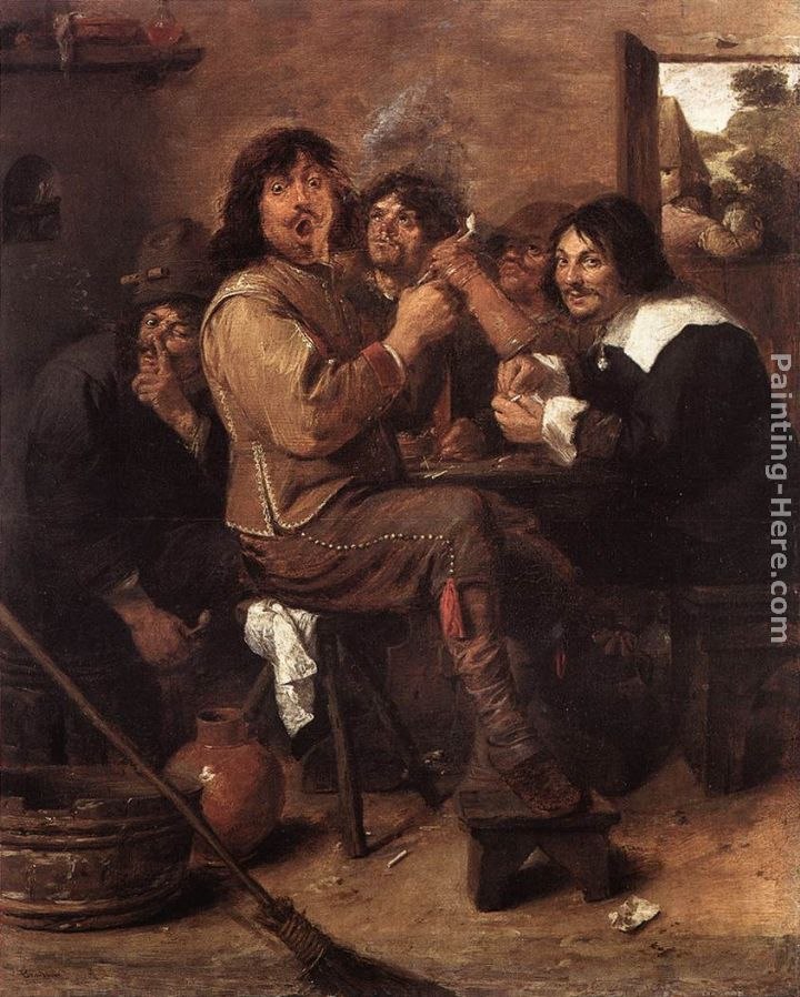 Adriaen Brouwer Smoking Men